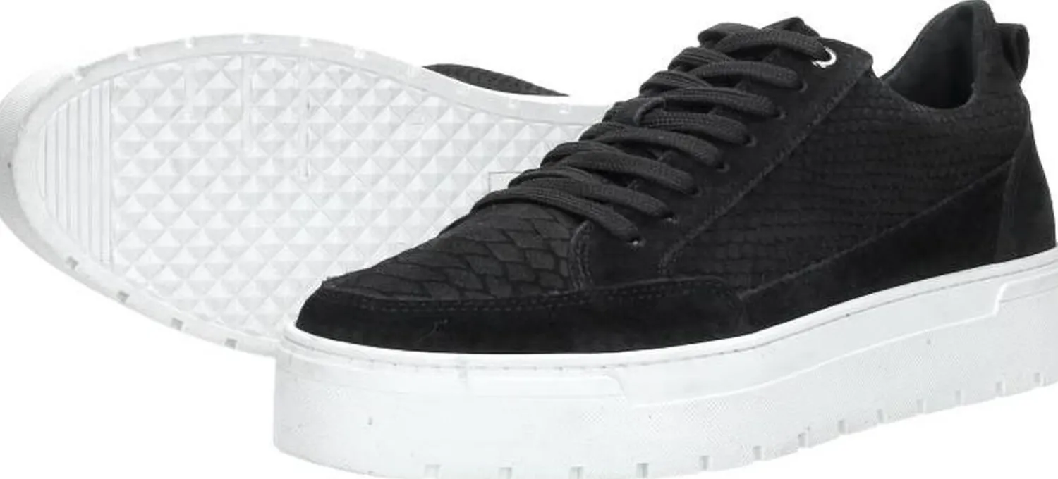 Sub55 Sneakers Laag Zwart Discount