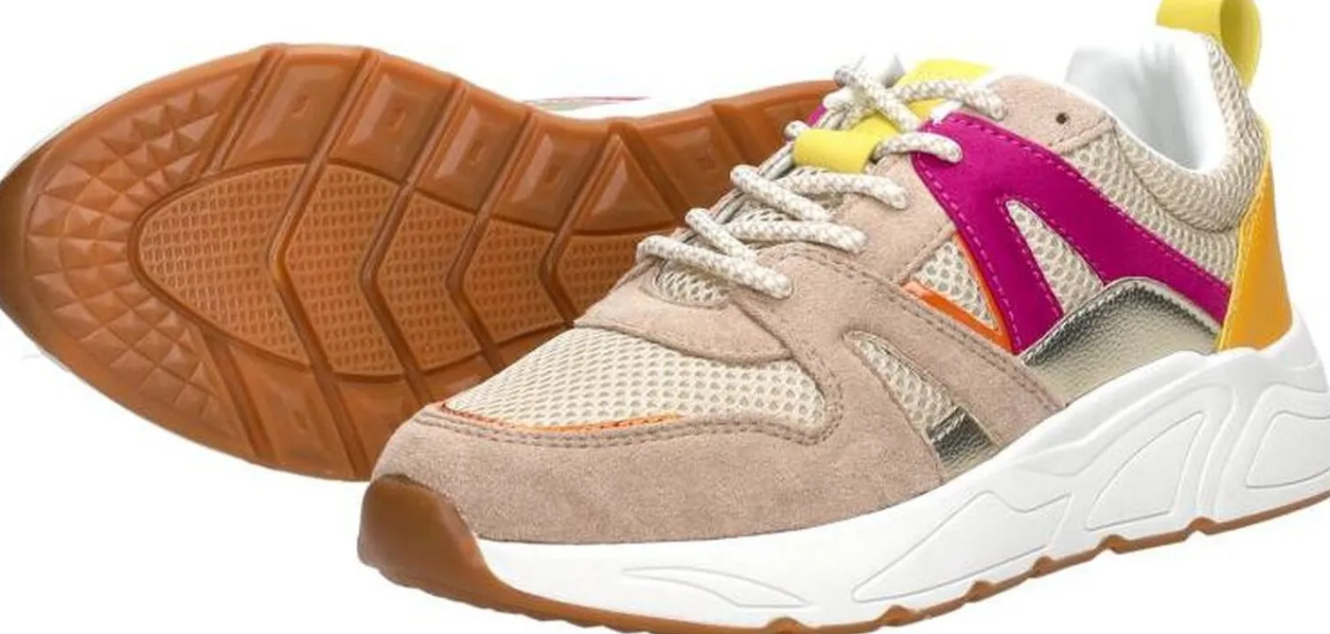 Sub55 Sneakers Laag Taupe Outlet