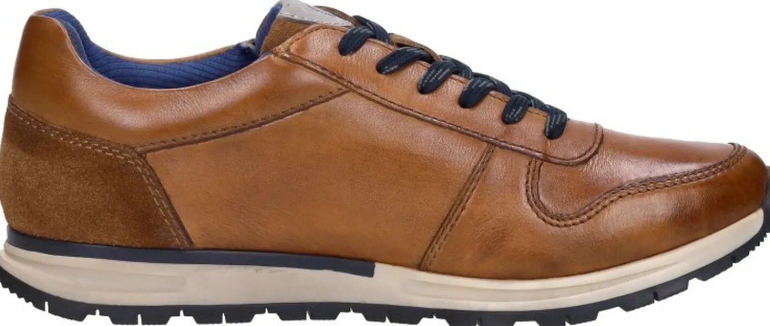 Bugatti Sneakers Laag Cognac Hot