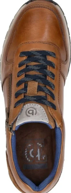 Bugatti Sneakers Laag Cognac Hot