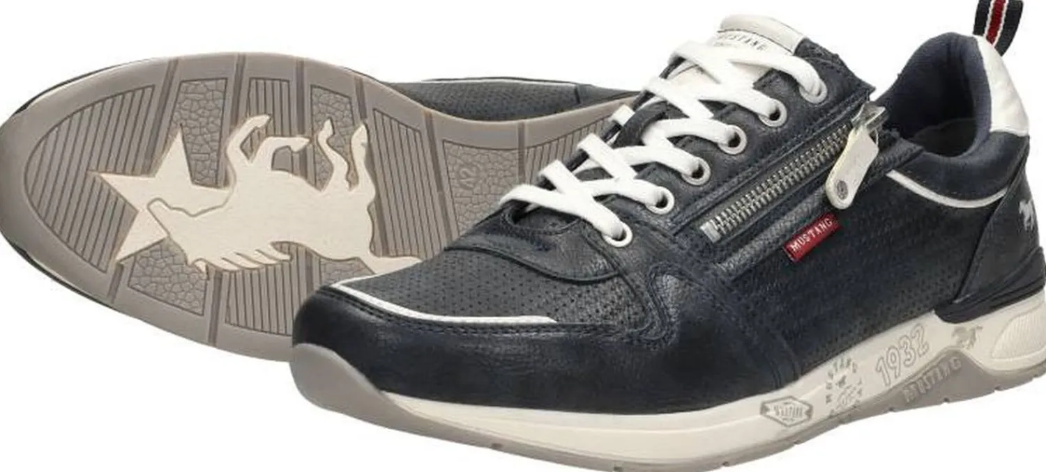 Mustang Sneakers Laag Blauw Best