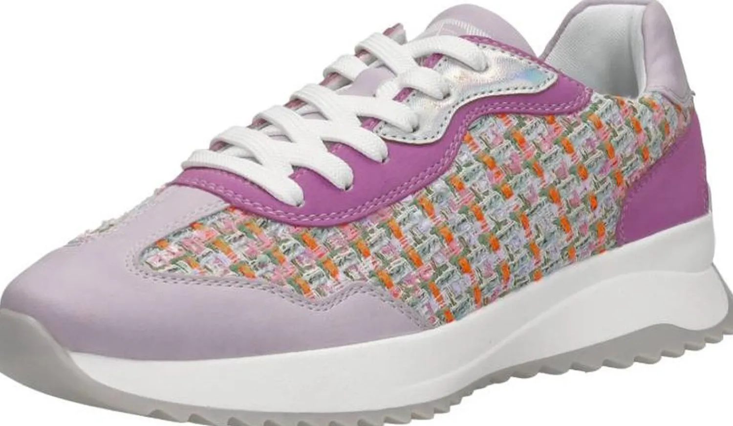 Rieker Sneakers Laag Lila Discount