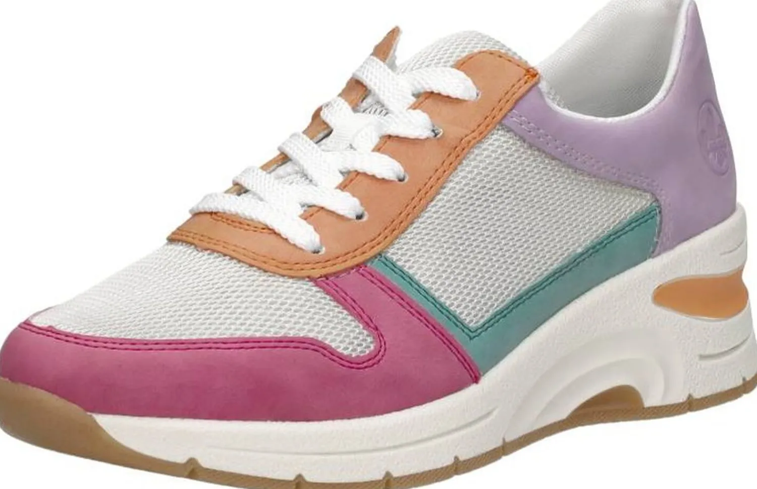 Rieker Sneakers Laag Fuchsia New