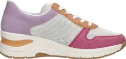 Rieker Sneakers Laag Fuchsia New