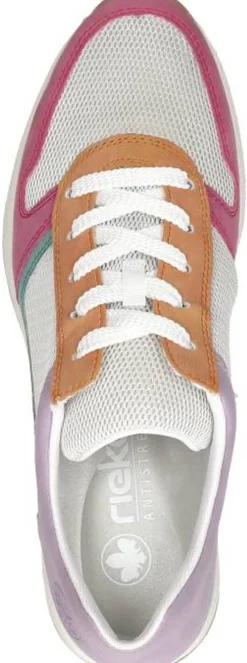 Rieker Sneakers Laag Fuchsia New
