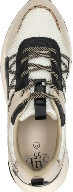 Sub55 Sneakers Laag Beige Hot