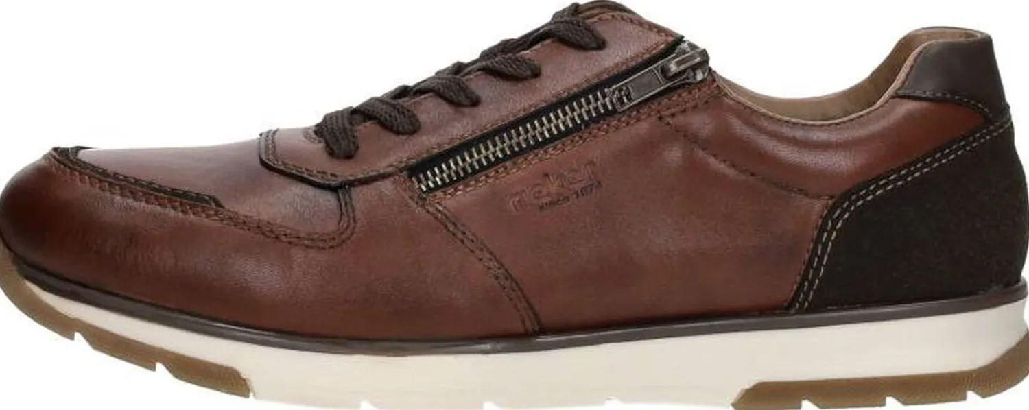 Rieker Sneakers Laag Cognac Fashion