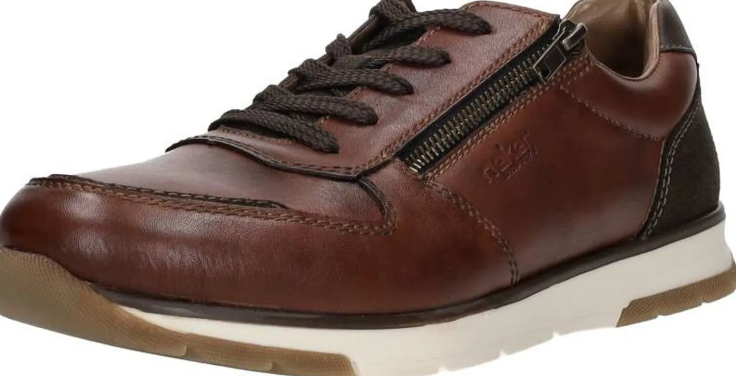 Rieker Sneakers Laag Cognac Fashion