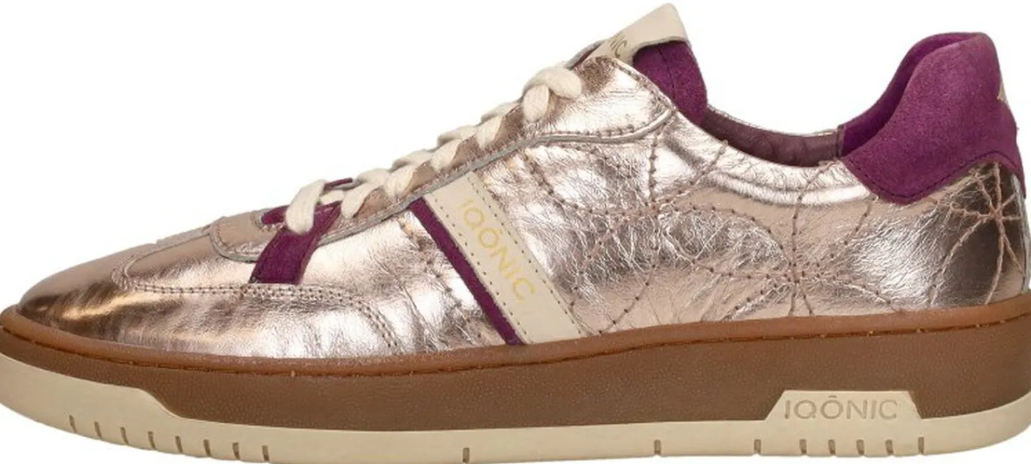 Iqonic Sneakers Laag Goudkleur Sale