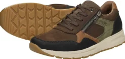 Rieker Sneakers Laag Donkerbruin Outlet