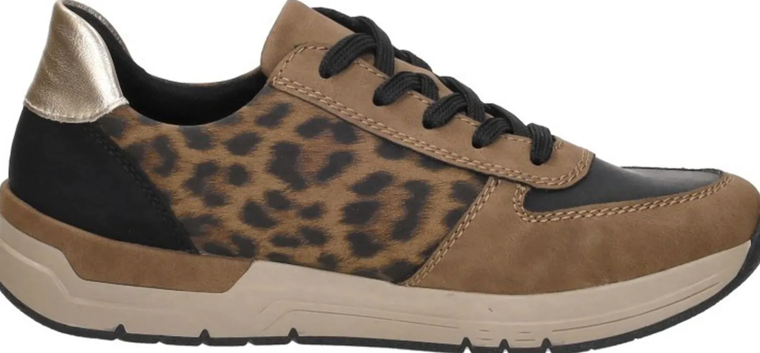 Rieker Sneakers Laag Middelbruin Sale