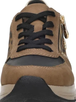 Rieker Sneakers Laag Middelbruin Sale