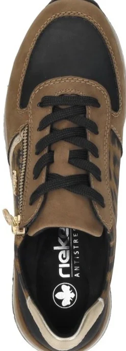 Rieker Sneakers Laag Middelbruin Sale