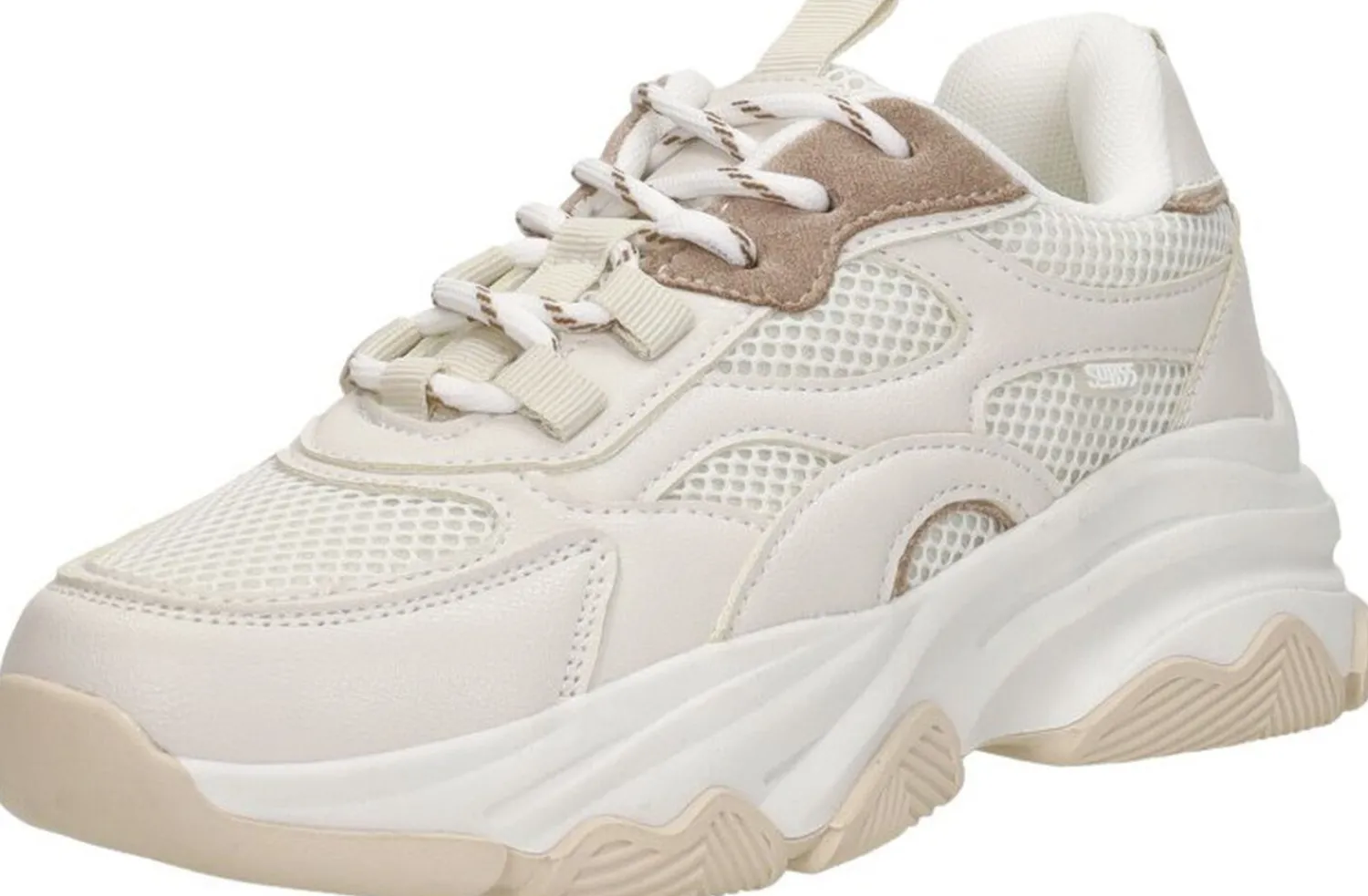 Sub55 Sneakers Laag Beige Discount