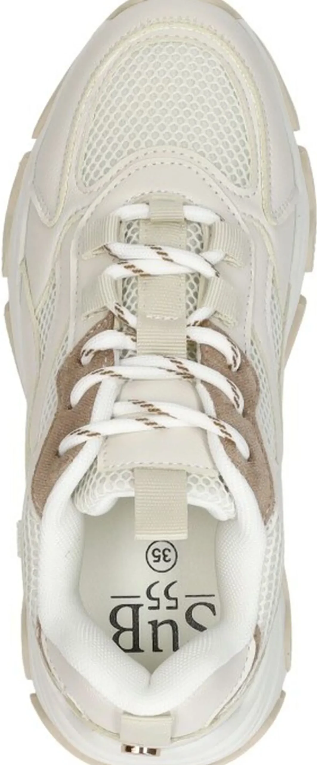 Sub55 Sneakers Laag Beige Discount