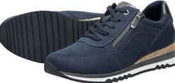 Marco Tozzi Sneakers Laag Blauw Outlet