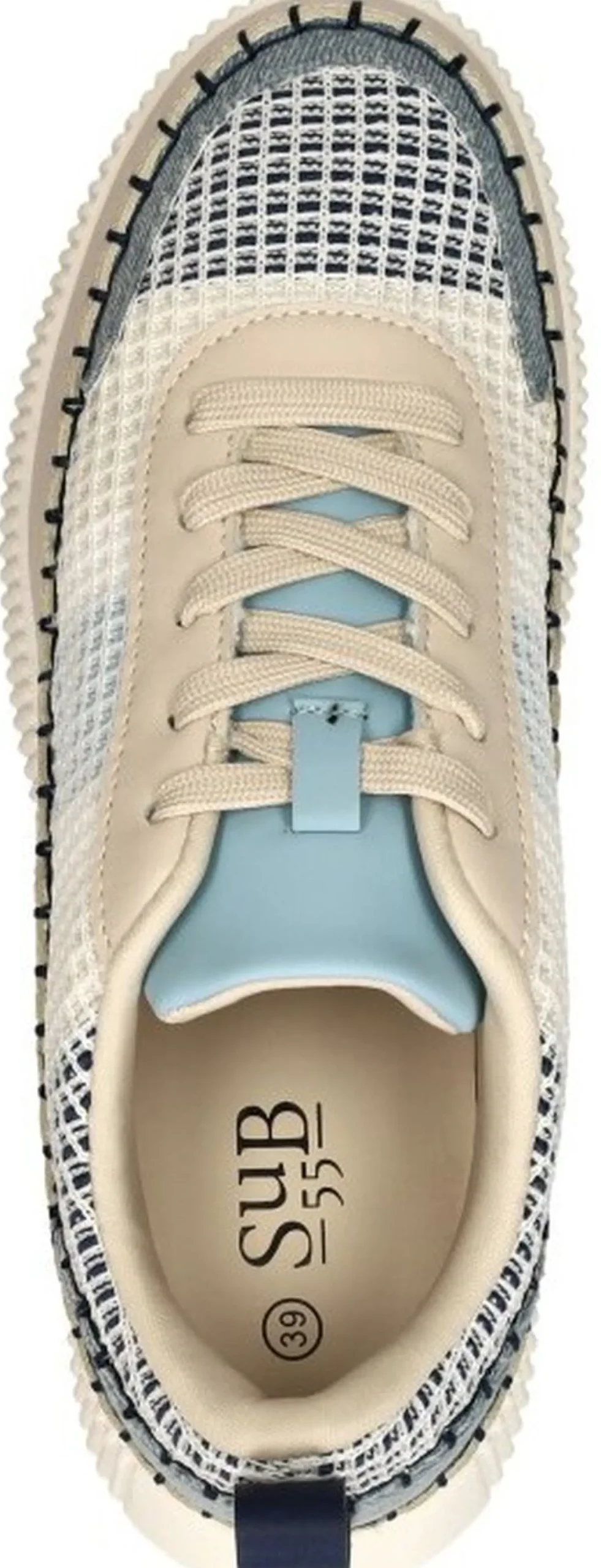 Sub55 Sneakers Laag Licht blauw Outlet
