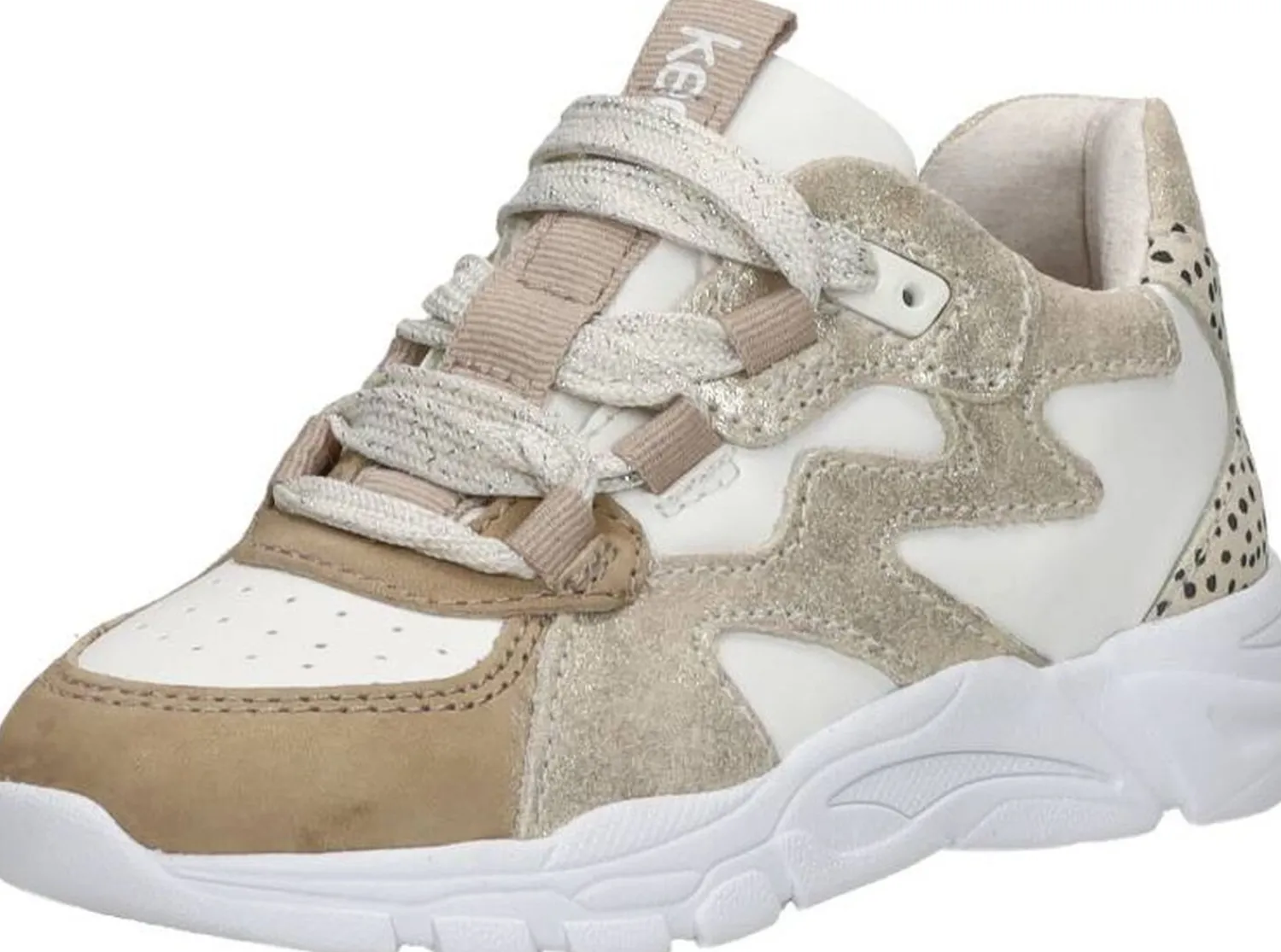 Keq Sneakers Laag Goudkleur Outlet