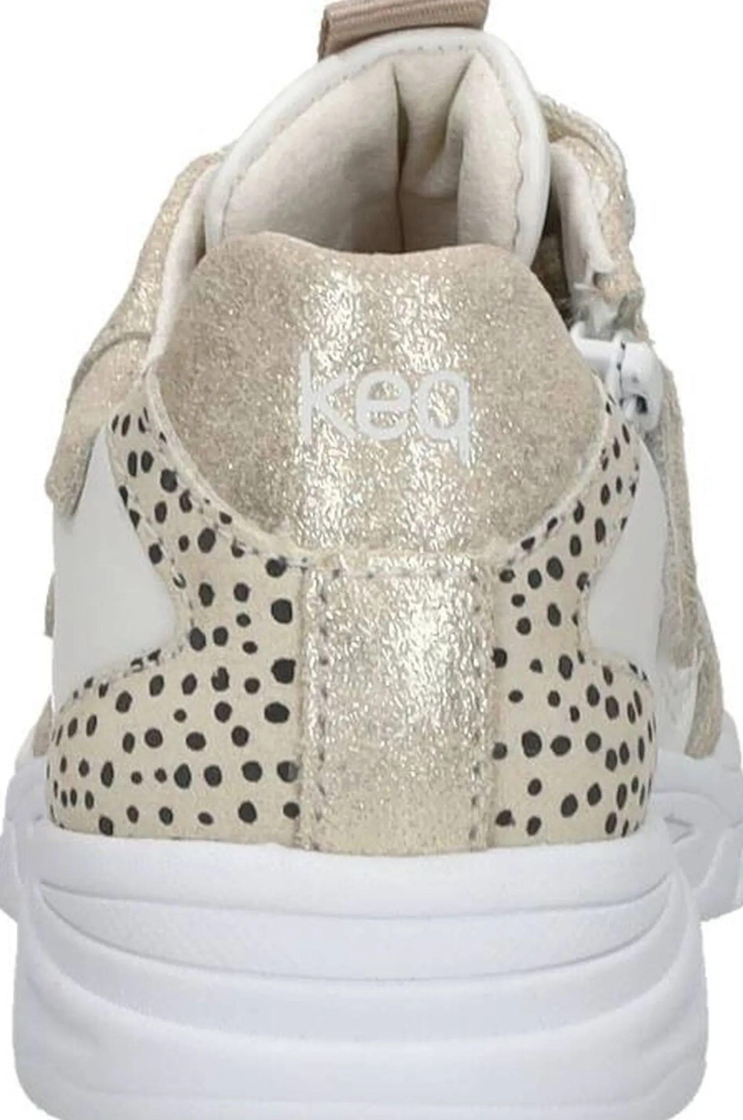 Keq Sneakers Laag Goudkleur Outlet