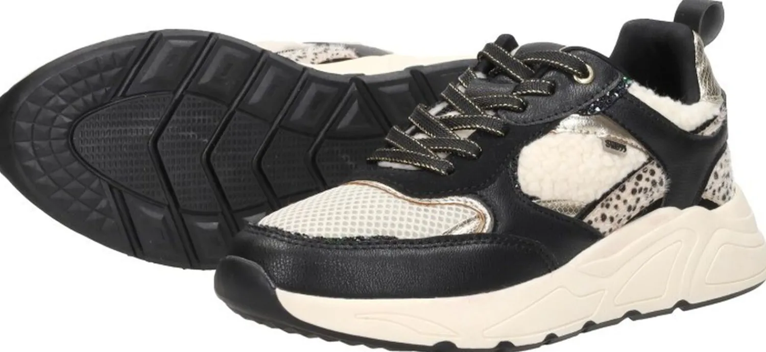 Sub55 Sneakers Laag Zwart Clearance