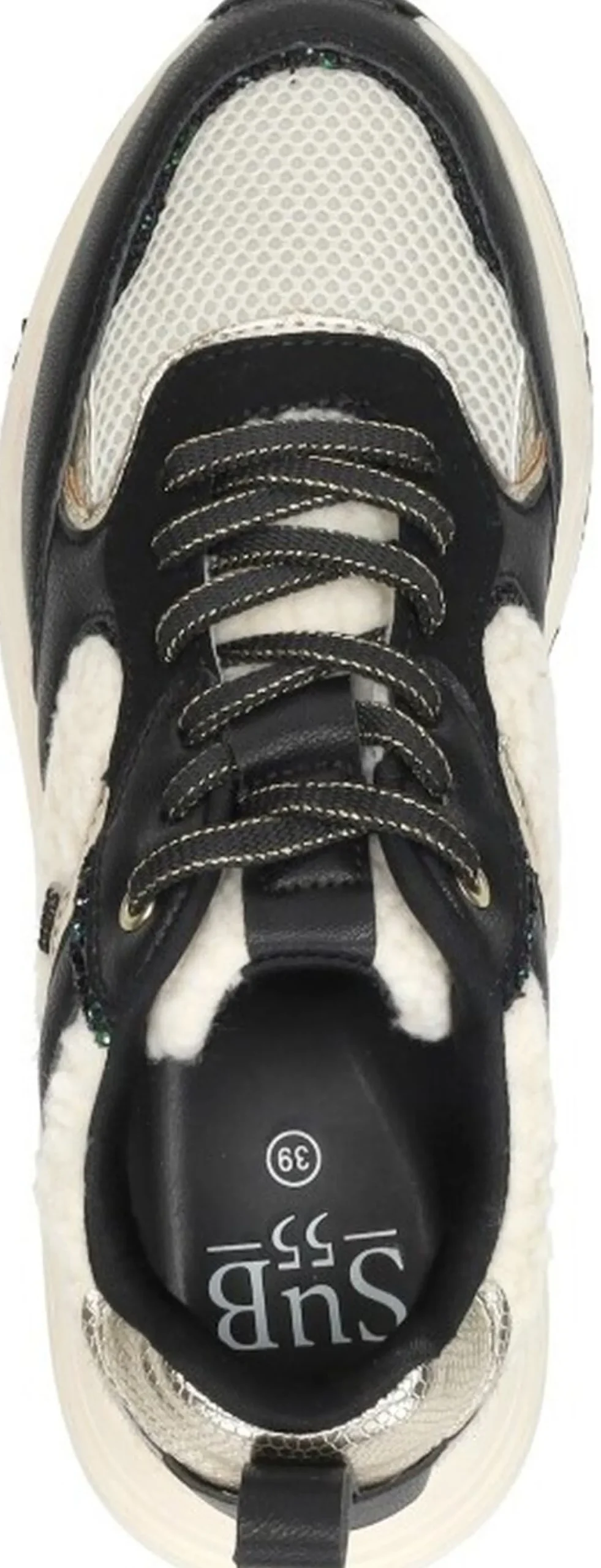 Sub55 Sneakers Laag Zwart Clearance
