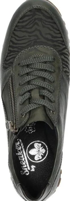 Rieker Sneakers Laag Groen New