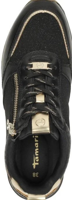 Tamaris Sneakers Laag Zwart Sale