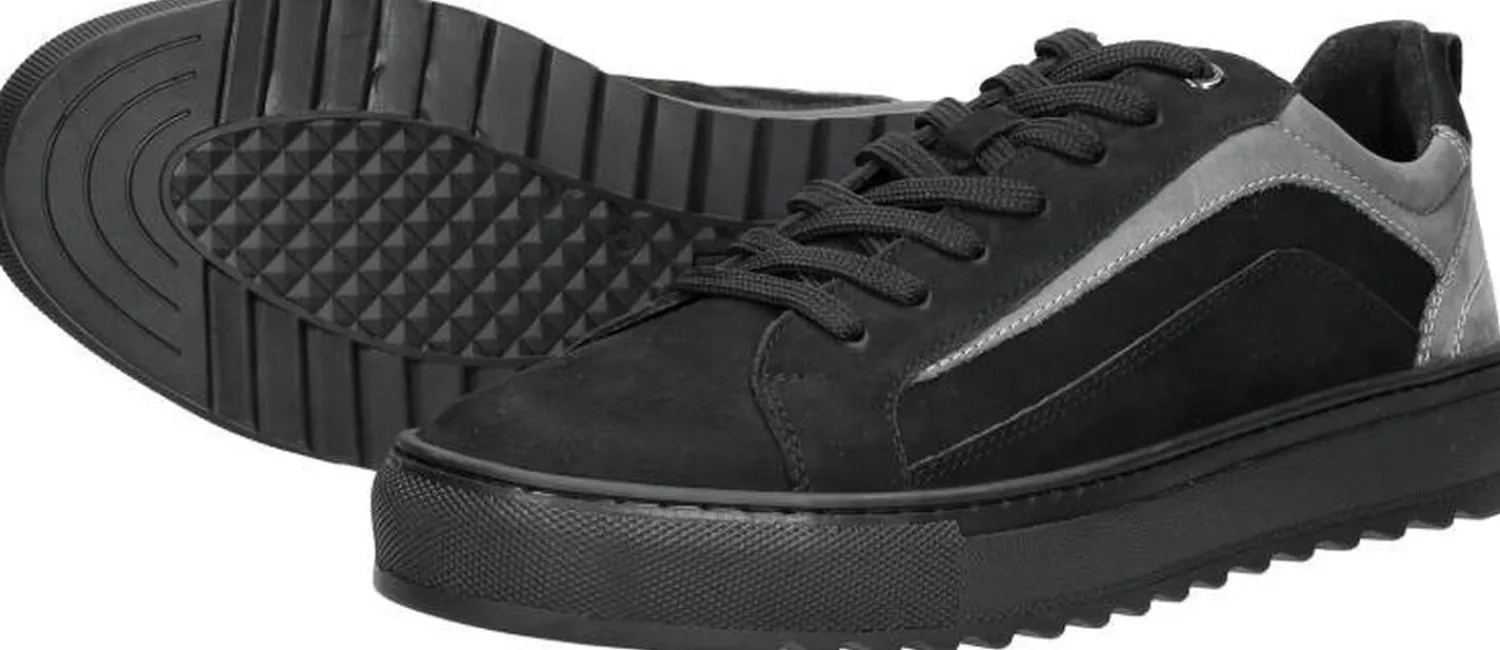 Sub55 Sneakers Laag Zwart Sale