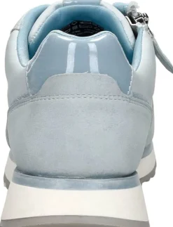 Tamaris Sneakers Laag Licht blauw Outlet