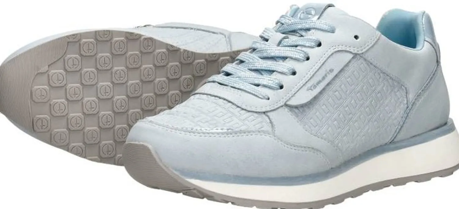 Tamaris Sneakers Laag Licht blauw Outlet