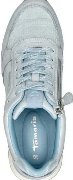 Tamaris Sneakers Laag Licht blauw Outlet
