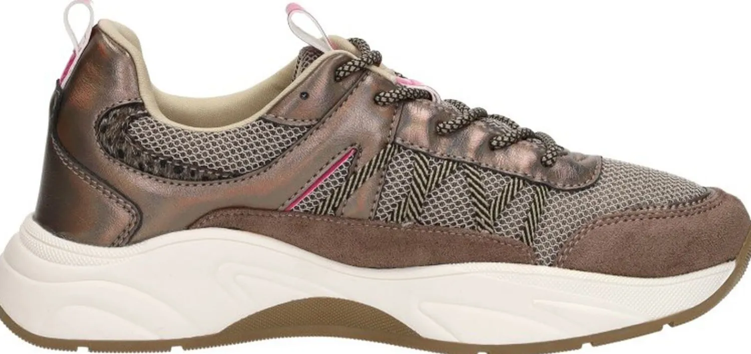 Sub55 Sneakers Laag Taupe Outlet