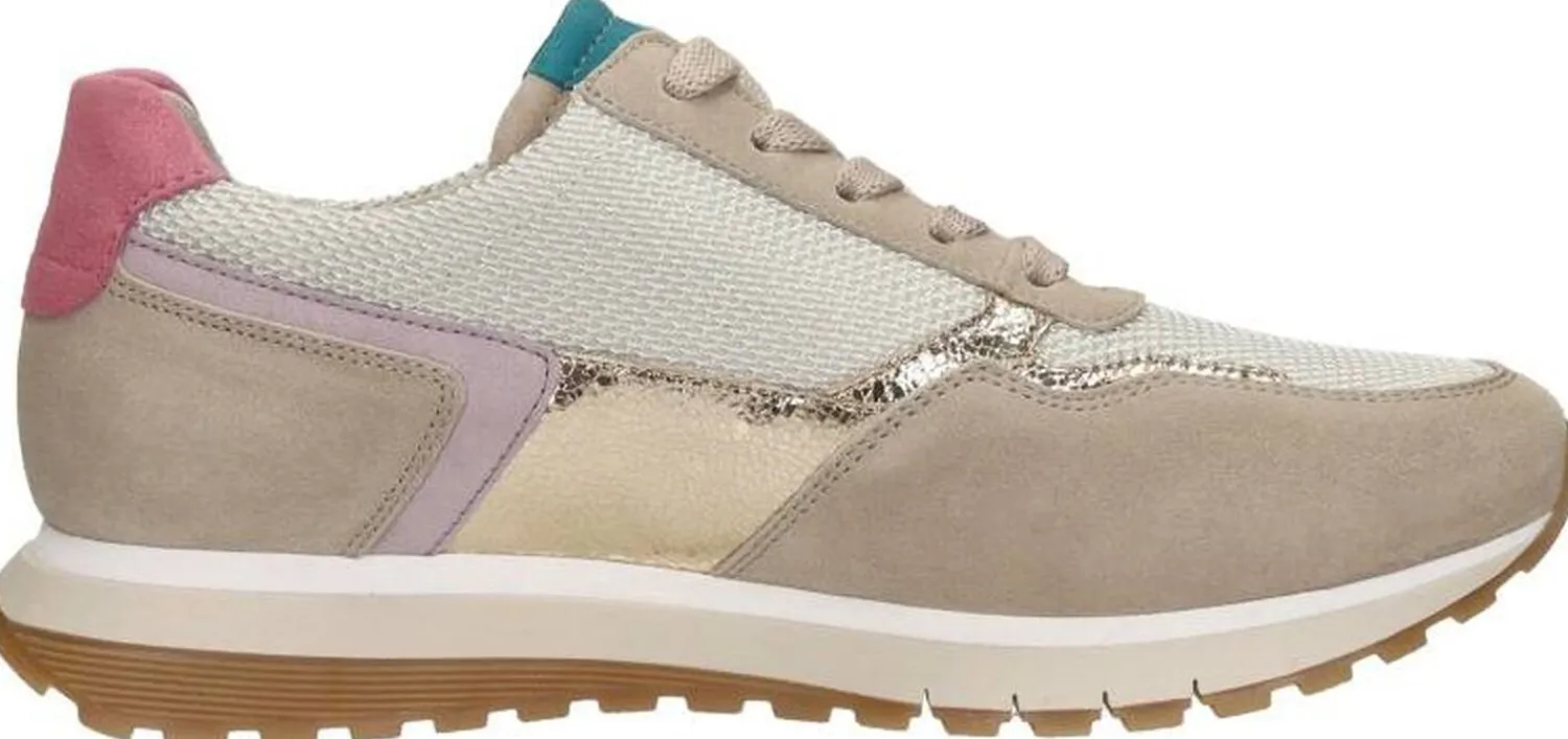 Gabor Sneakers Laag Beige Fashion