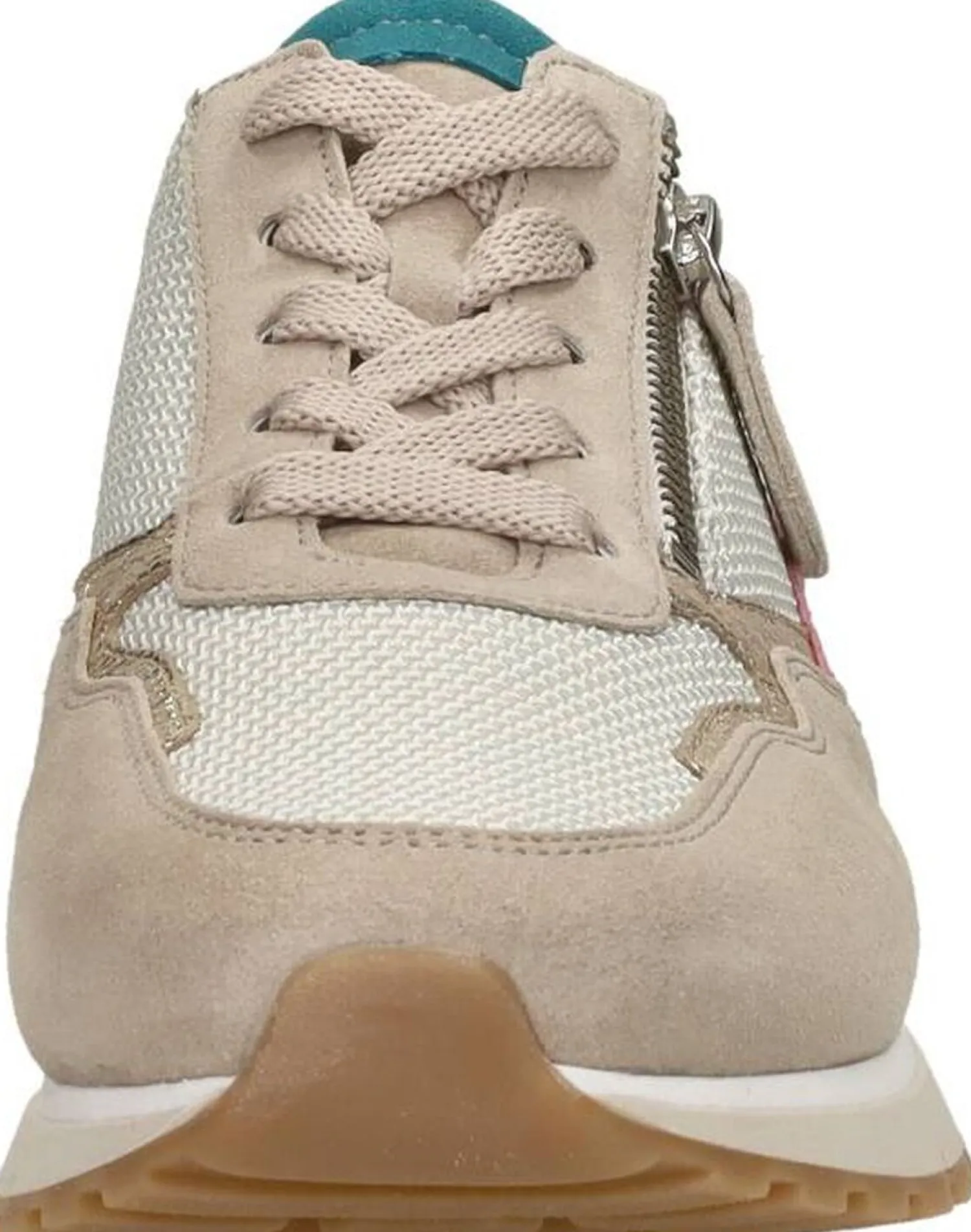 Gabor Sneakers Laag Beige Fashion