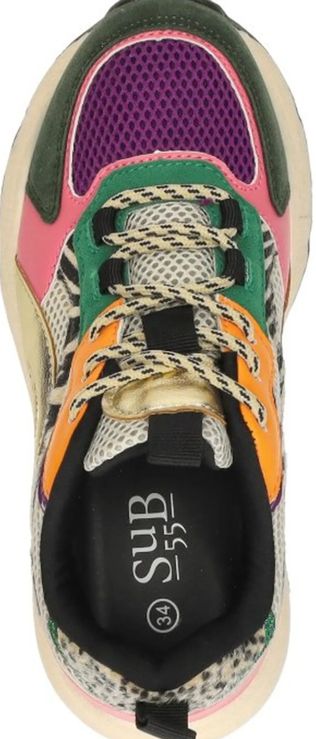 Sub55 Sneakers Laag Groen Best
