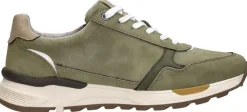 Mustang Sneakers Laag Khaki Fashion