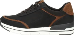 Marco Tozzi Sneakers Laag Zwart Discount