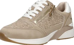 Mustang Sneakers Laag Beige Clearance