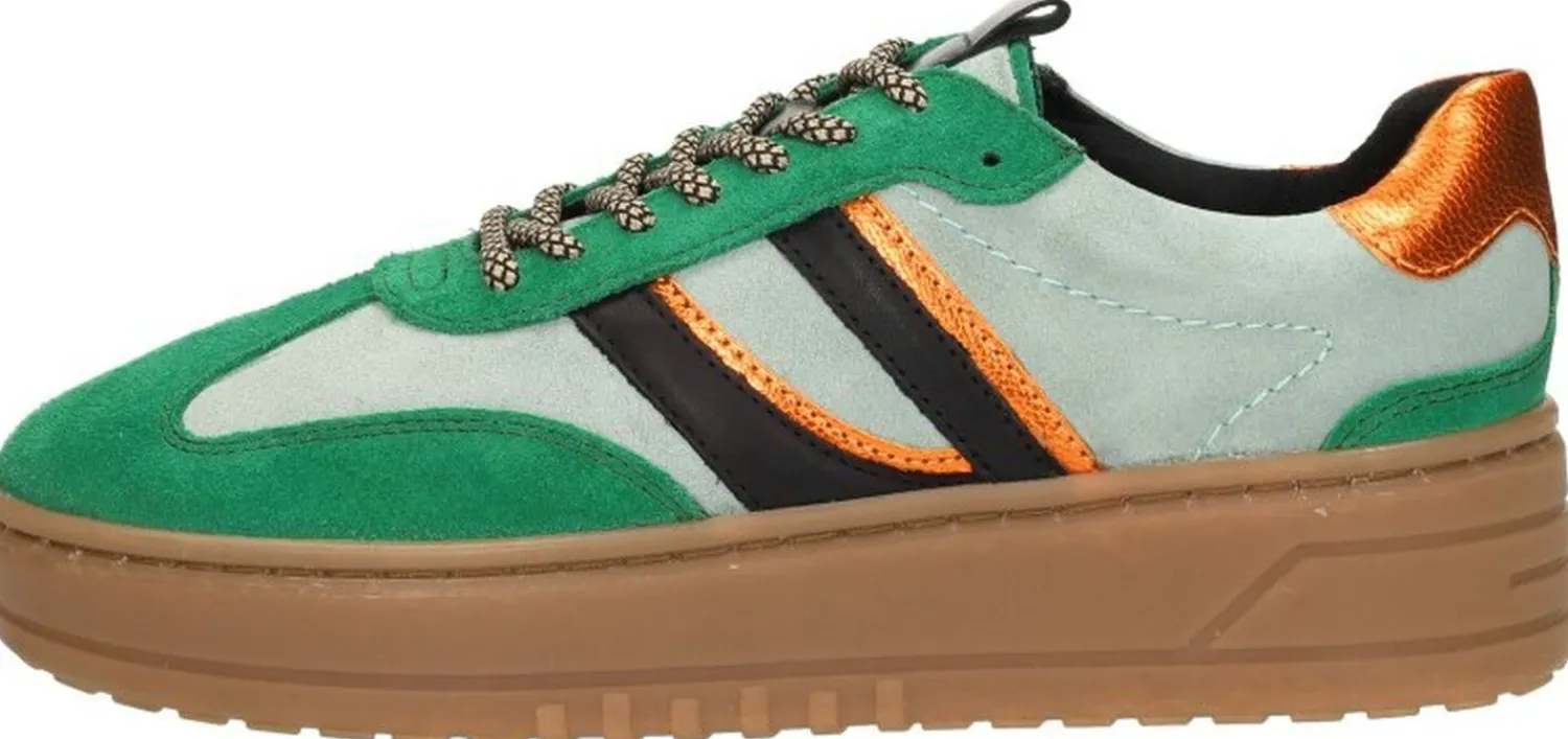 Sub55 Sneakers Laag Groen Clearance