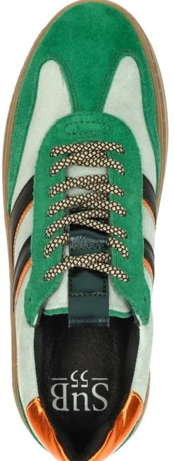 Sub55 Sneakers Laag Groen Clearance
