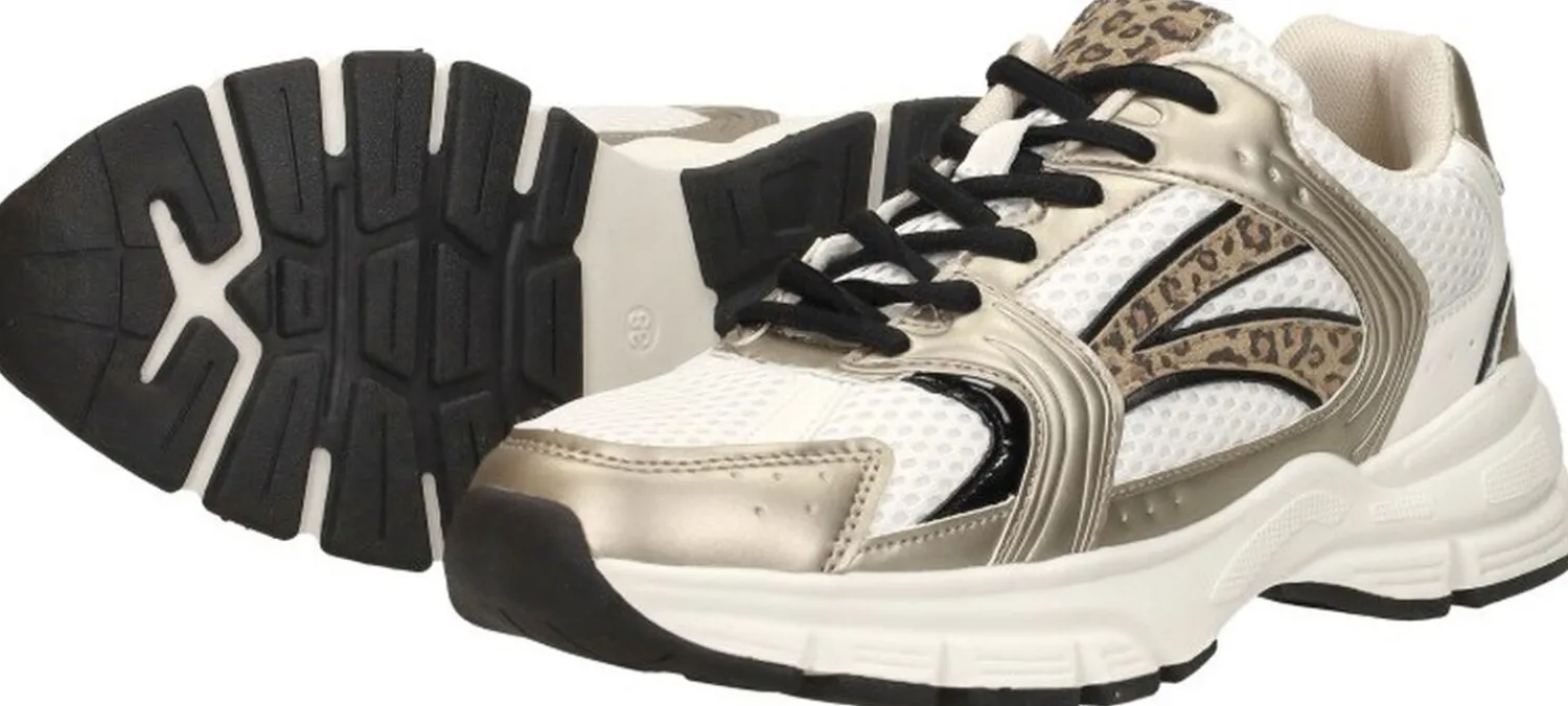 Sub55 Sneakers Laag Goudkleur Sale