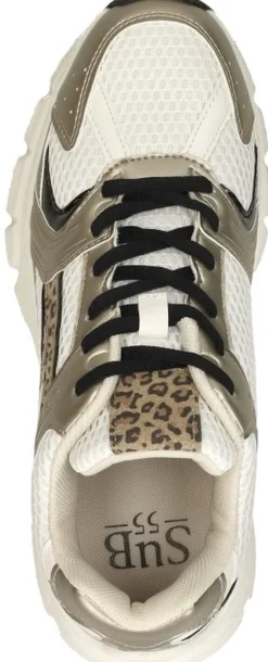 Sub55 Sneakers Laag Goudkleur Sale