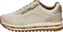 Mustang Sneakers Laag Gebroken wit Fashion