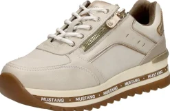 Mustang Sneakers Laag Gebroken wit Fashion