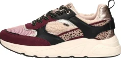 Sub55 Sneakers Laag Bordeaux Best
