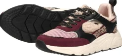 Sub55 Sneakers Laag Bordeaux Best