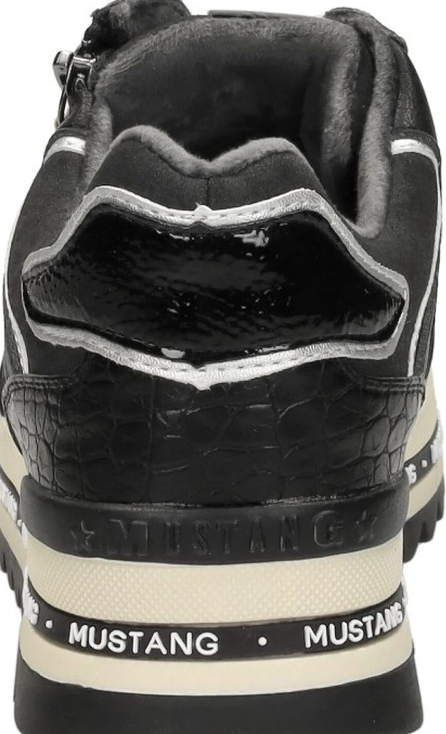 Mustang Sneakers Laag Zwart Discount