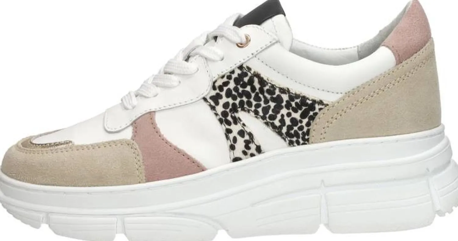Sub55 Sneakers Laag Beige Clearance