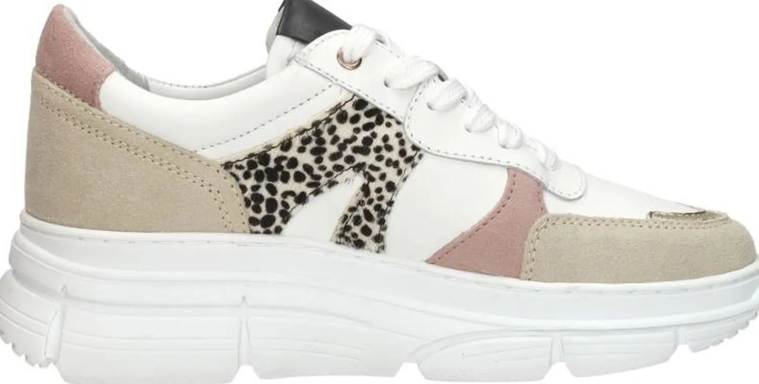Sub55 Sneakers Laag Beige Clearance