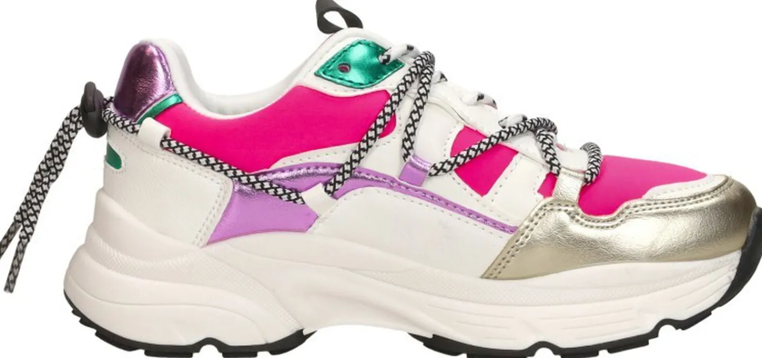 Sub55 Sneakers Laag Fuchsia Fashion